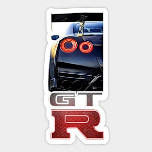 Nissan GTR Supercar Products Sticker